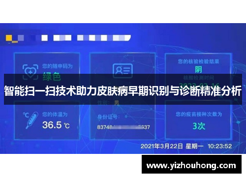 智能扫一扫技术助力皮肤病早期识别与诊断精准分析